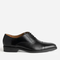 Richelieu noir cuir