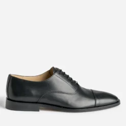 Richelieu noir cuir Cousu Blake