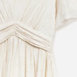 Robe longue TEXTO beige