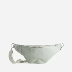 Sac-banane TEXTO vert d'eau textile