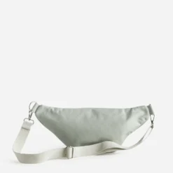 Sac-banane TEXTO vert d'eau textile