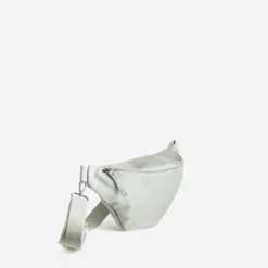 Sac-banane TEXTO vert d'eau textile