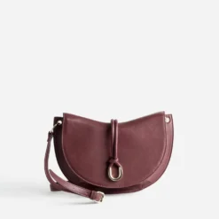 Sac bandoulière bordeaux