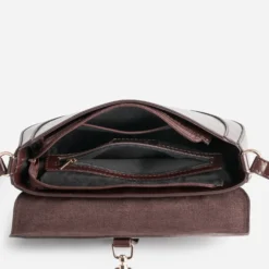 Sac bandoulière marron