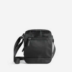 Sac bandoulière noir homme