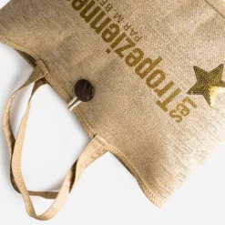 Sac cabas beige foncé LES TROPEZIENNES