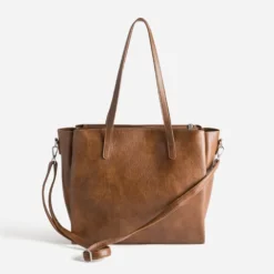 Sac cabas cognac