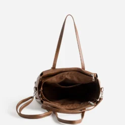 Sac cabas cognac