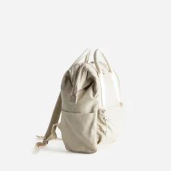 Sac à dos beige en toile