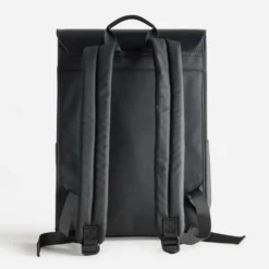 Sac à dos noir bi-matière