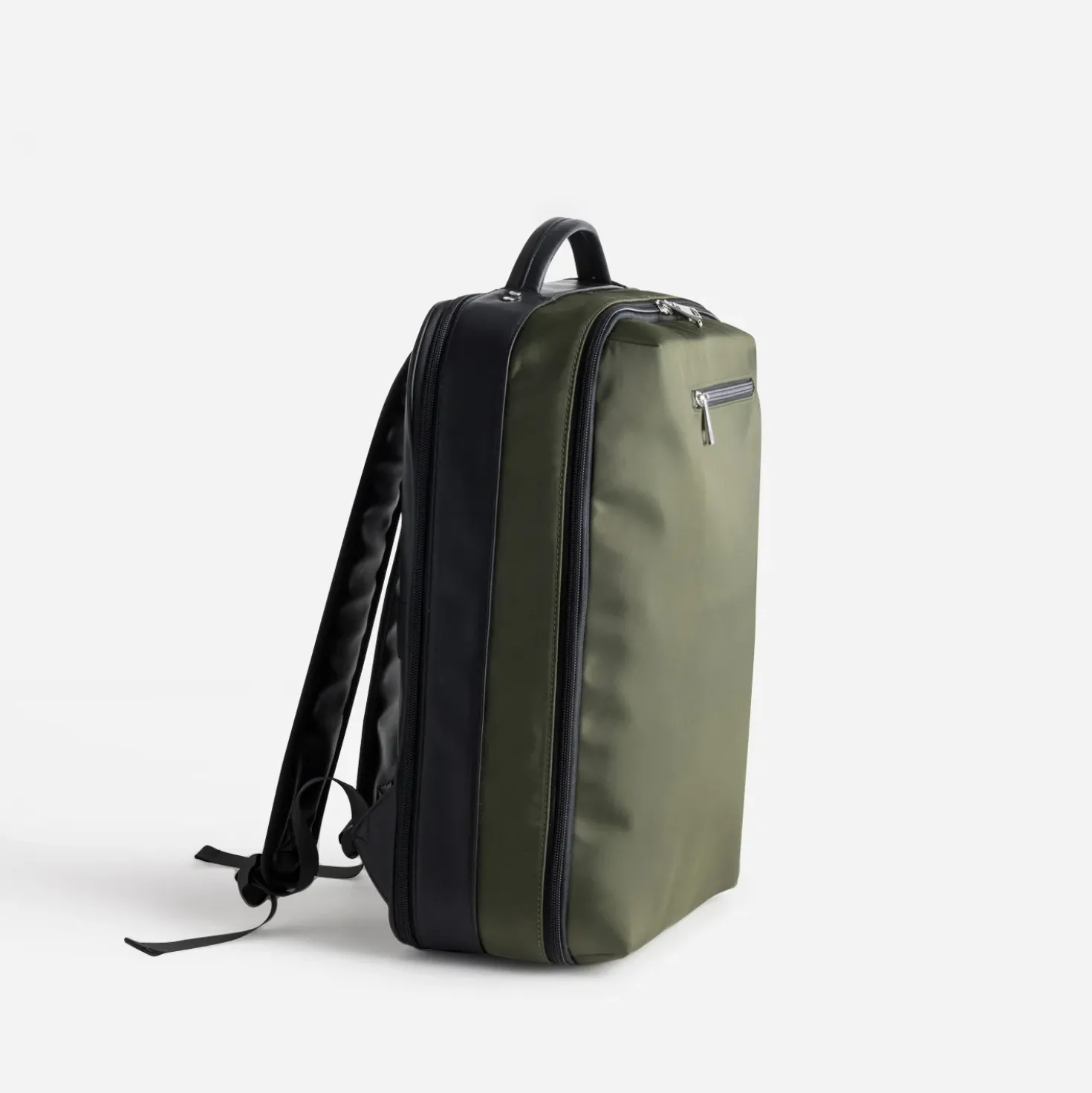 Sac à dos-valise kaki nylon compatible format cabine