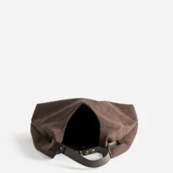 Sac Hobo marron suédé