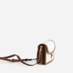 Sac à main beige et camel