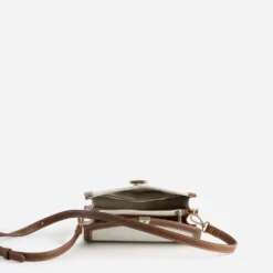 Sac à main beige et camel