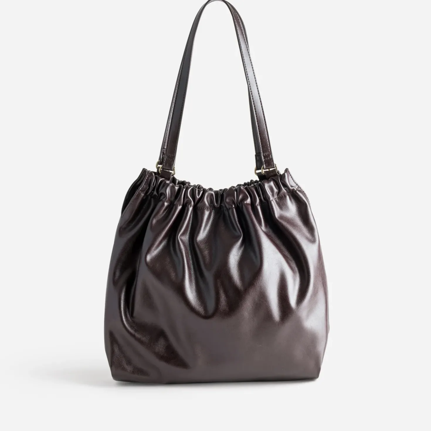 Sac à main bordeaux souple