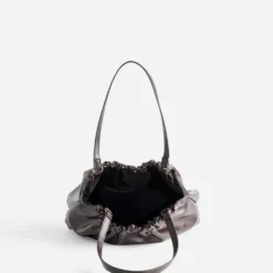 Sac à main bordeaux souple