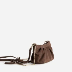 Sac à main marron deux bandoulières