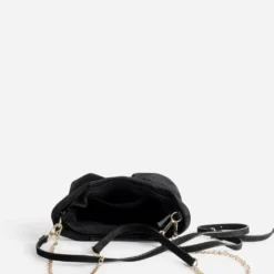 Sac à main noir deux bandoulières