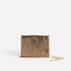 Sac pochette bronze