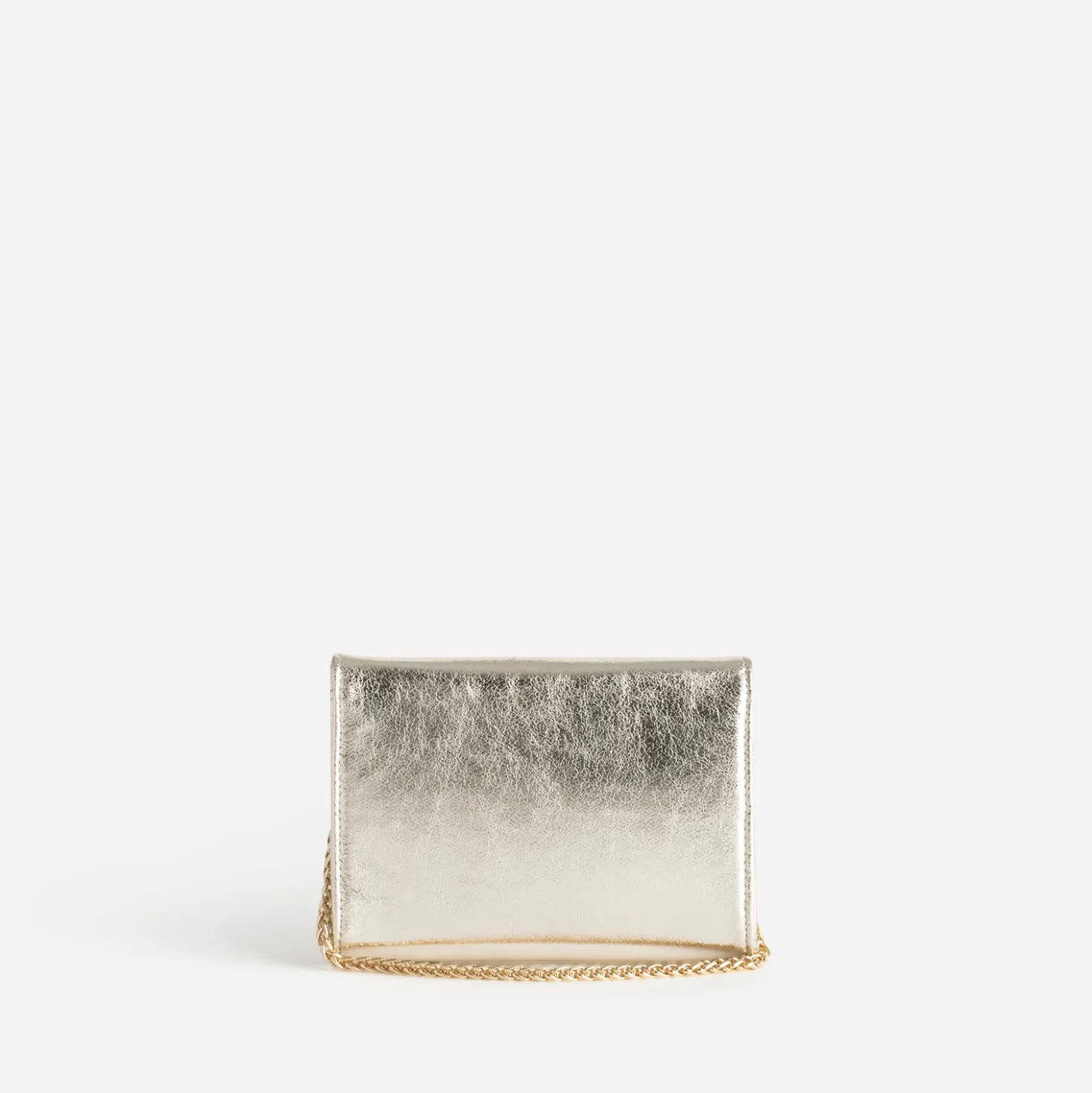 Sac pochette or