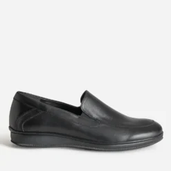 Slip-on FRANCE ARNO noir en cuir