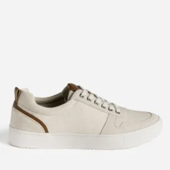 Tennis beige chiné en toile