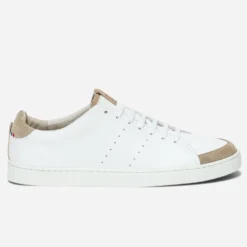 Tennis 1927 blanche homme en cuir éco-conçu (40 à 42)
