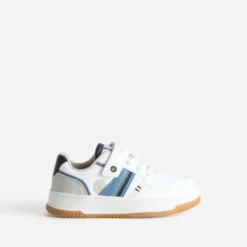 Tennis BUGGY blanche, bleue, grise