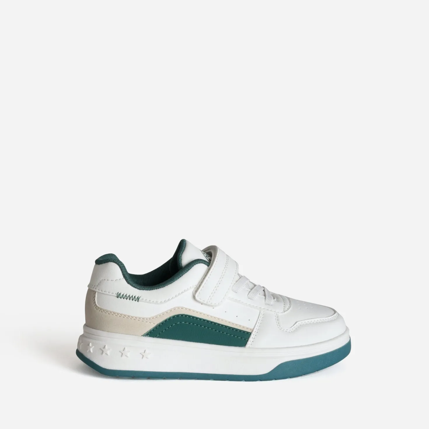 Tennis BUGGY blanche et verte