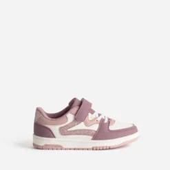 Tennis BUGGY rose et blanche