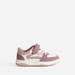Tennis BUGGY rose et blanche