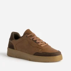 Tennis cognac détails marron