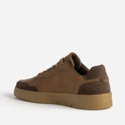 Tennis cognac détails marron