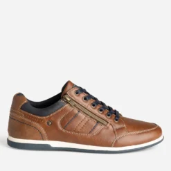 Tennis cognac et marine