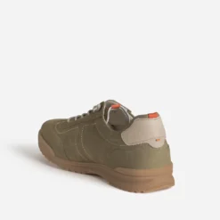 Tennis FLUCHOS kaki cuir nubuck