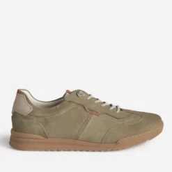 Tennis FLUCHOS kaki cuir nubuck