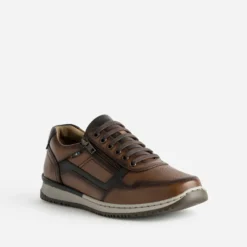 Tennis FRANCE ARNO cognac cuir