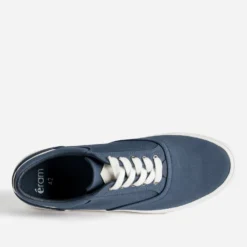 Tennis homme en toile bleue