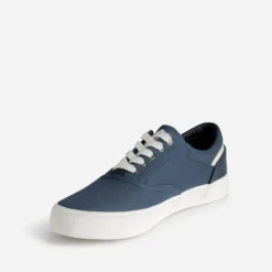 Tennis homme en toile bleue