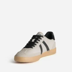 Tennis JACK&JONES beige détails noirs