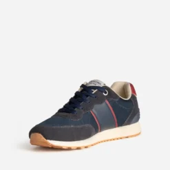 Tennis JACK&JONES bleu marine et bordeaux