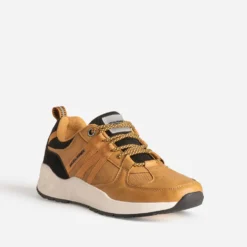 Tennis JACK&JONES camel bi-matière