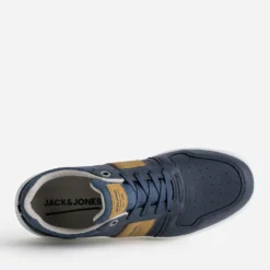 Tennis JACK & JONES marine et camel