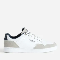 Tennis LEE COOPER blanche, beige et marine