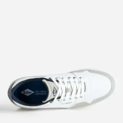 Tennis LEE COOPER blanche, beige et marine