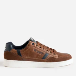 Tennis LEE COOPER cognac et marine