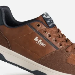 Tennis LEE COOPER cognac et marine