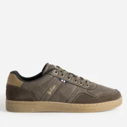 Tennis LEE COOPER marron détails perforations
