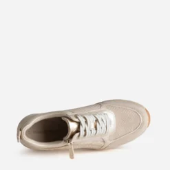 Tennis MARCO TOZZI beige multi-matières