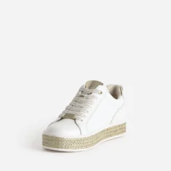 Tennis MARCO TOZZI beige semelle corde